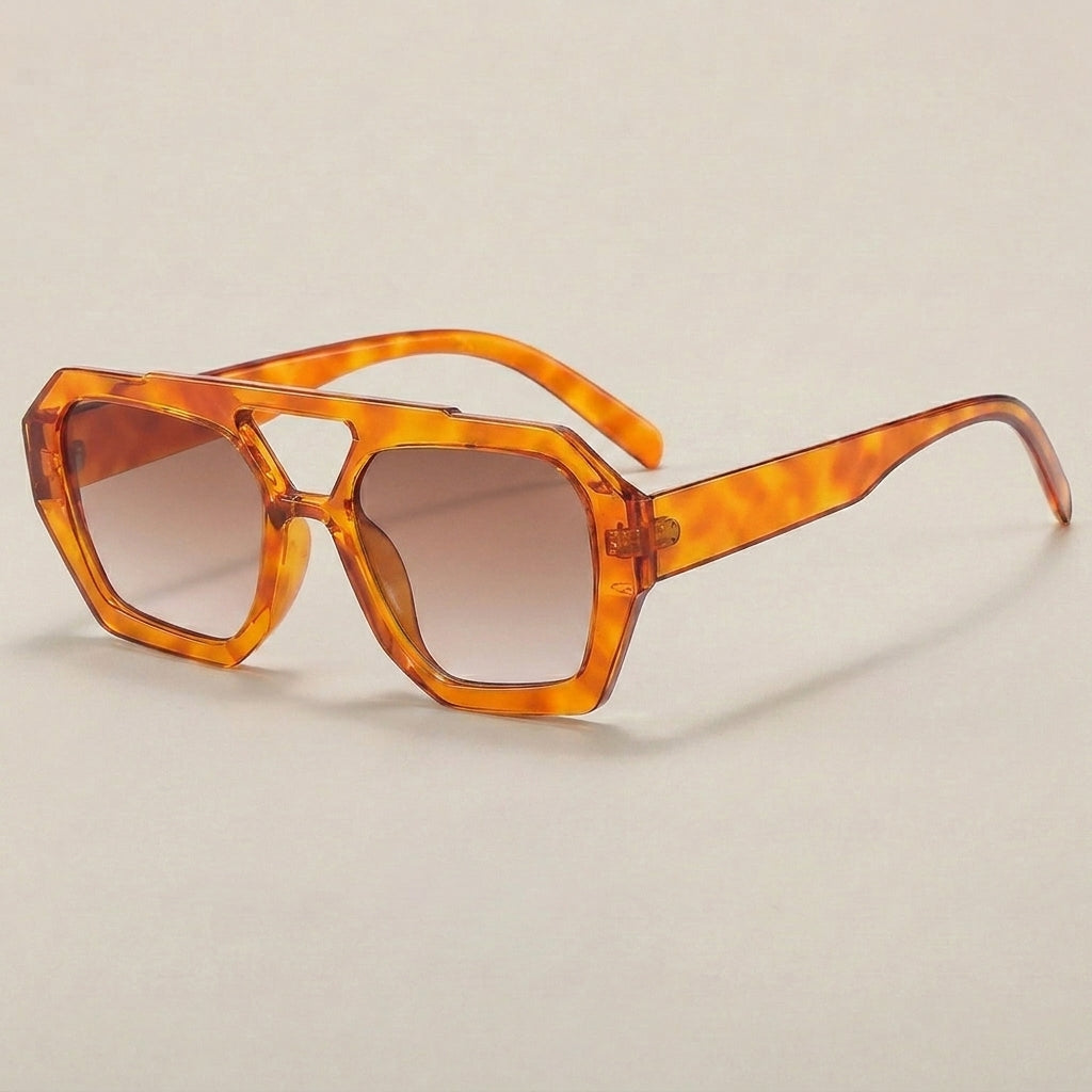 Savannah Geometric Statement Sunglasses