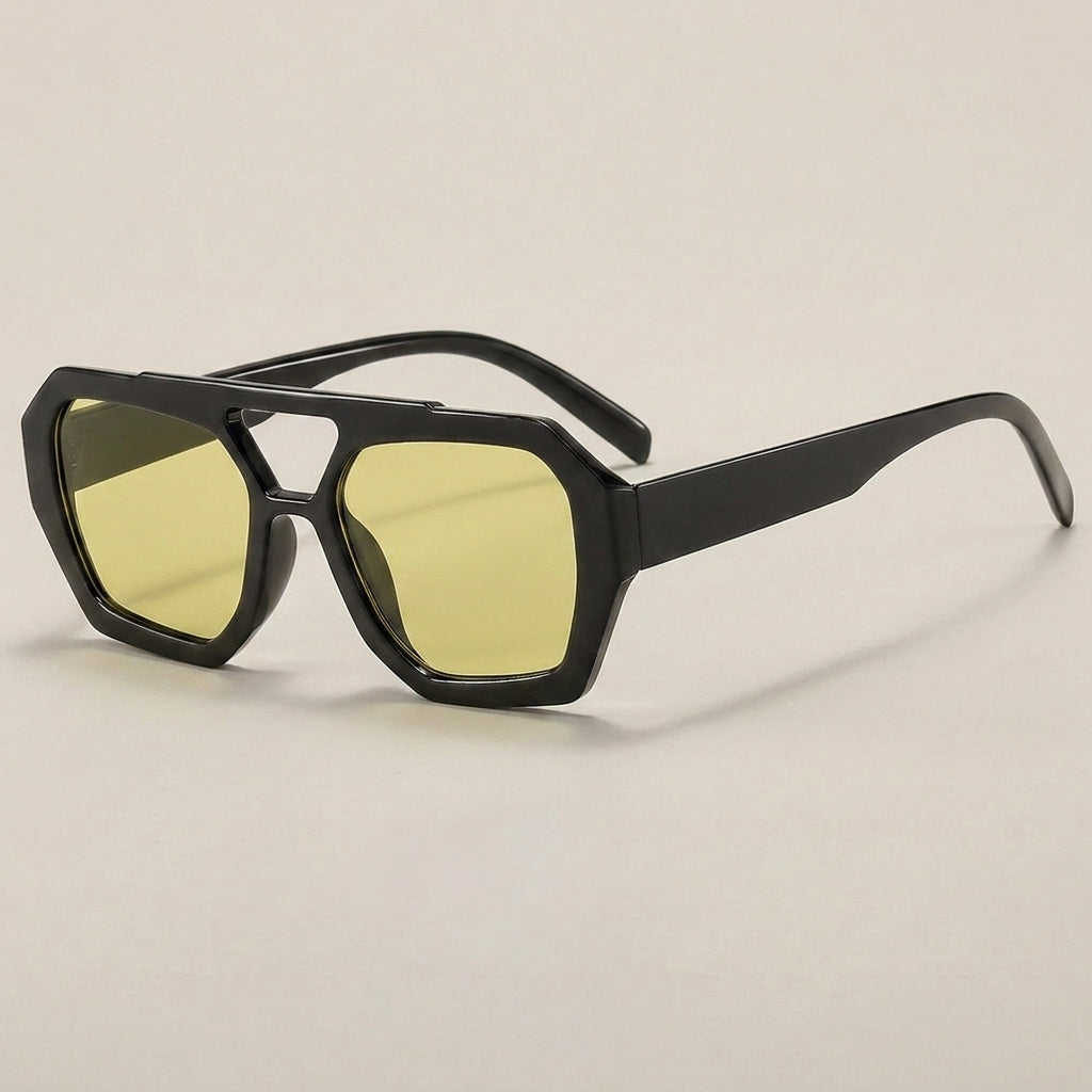 Savannah Geometric Statement Sunglasses