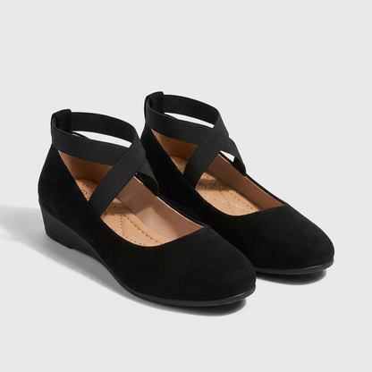 Orthopedic Wedge Flats with Cross-Strap Support