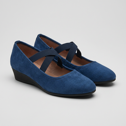 Orthopedic Wedge Flats with Cross-Strap Support