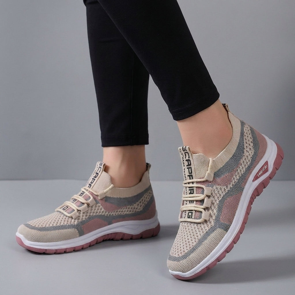 Serene Motion Lightweight Knit Walking Sneakers