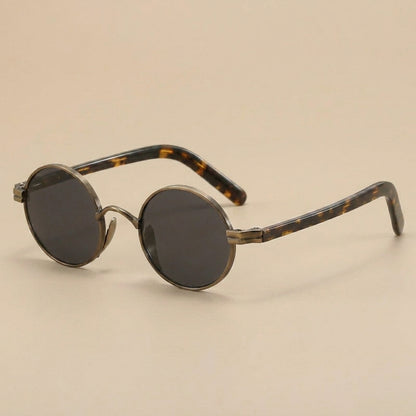 Camille Vintage Round Sunglasses