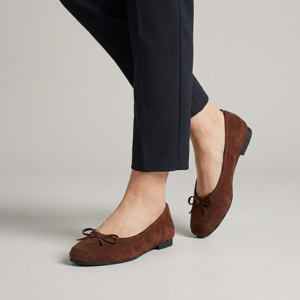 Bow Ballet Flats with Chic Everyday Comfort