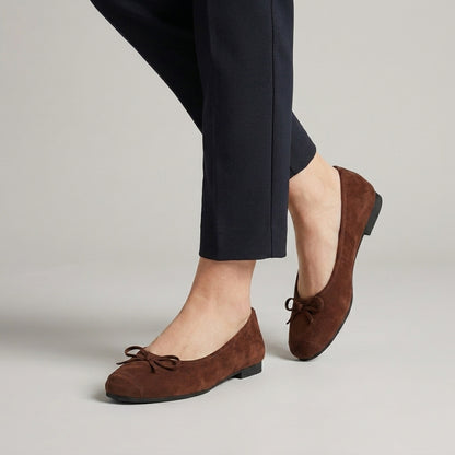 Bow Ballet Flats with Chic Everyday Comfort