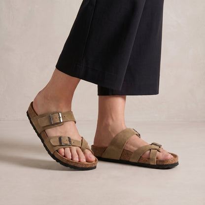 Ergonomic Adjustable Strap Sandals with Contoured Footbed and Grip Outsole