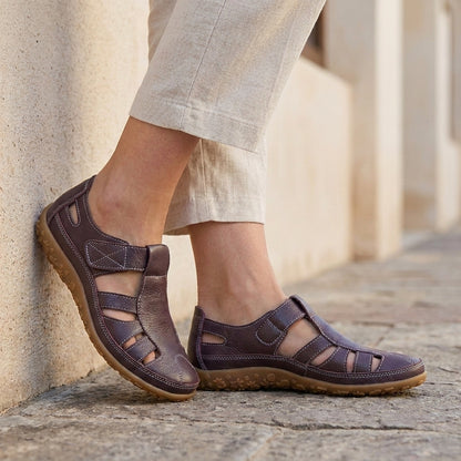 Orthopedic Cutout Sandals with Lightweight All-Day Walking Comfort