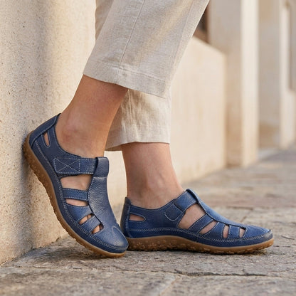 Orthopedic Cutout Sandals with Lightweight All-Day Walking Comfort