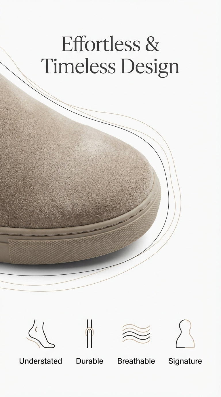 Sienna Knee-High Suede Boots | Fold-Over Cuff Buckle Detail Boots
