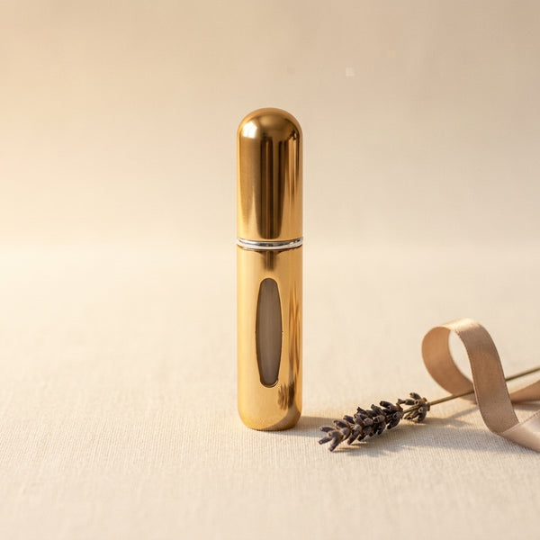Brushed Gold Perfume Atomizer