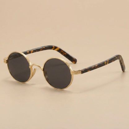 Camille Vintage Round Sunglasses