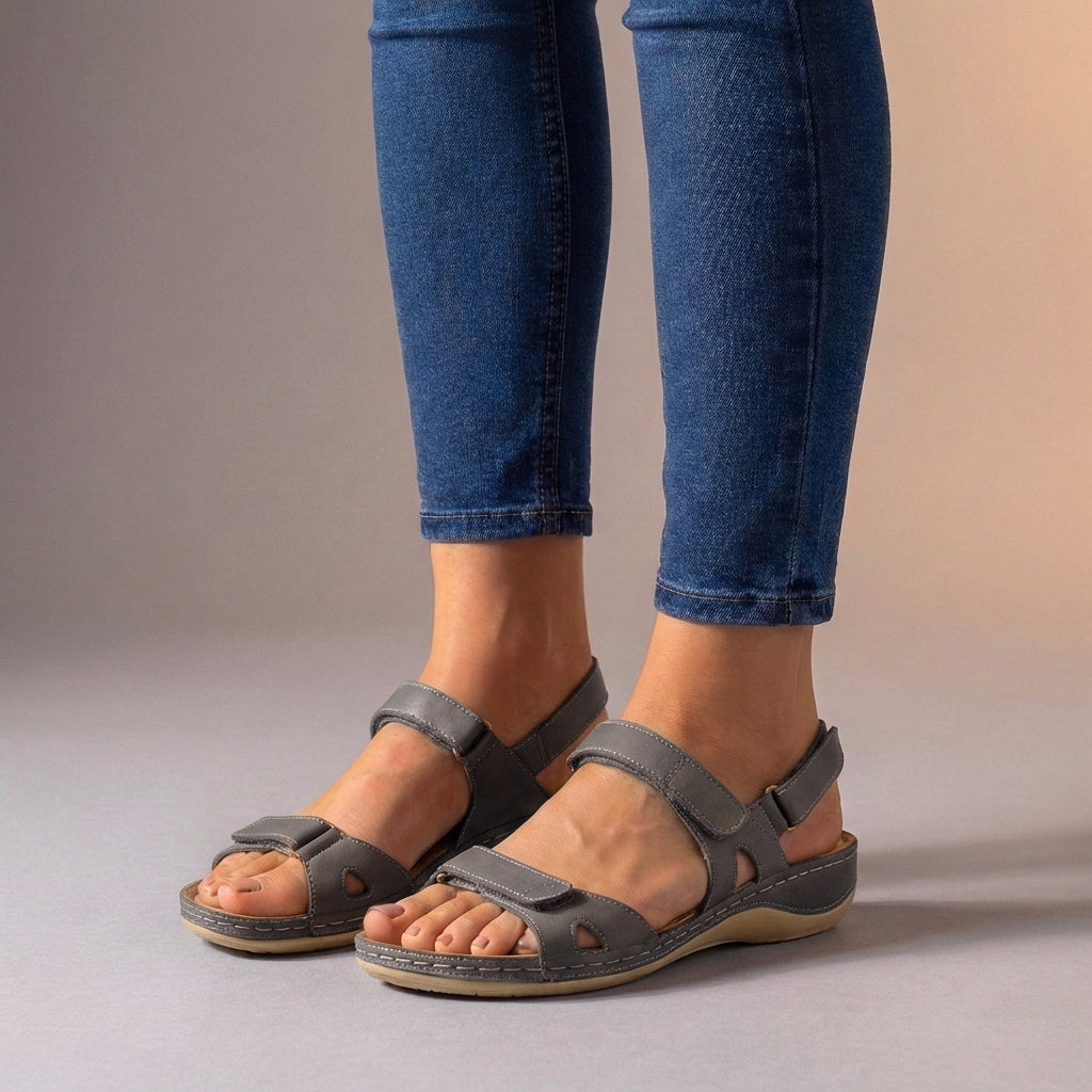 Luxury Comfort Sandals with Adjustable Straps and Cushioned Sole for Everyday Elegance