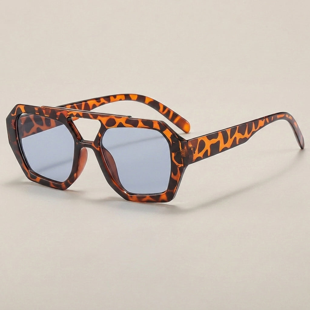 Savannah Geometric Statement Sunglasses