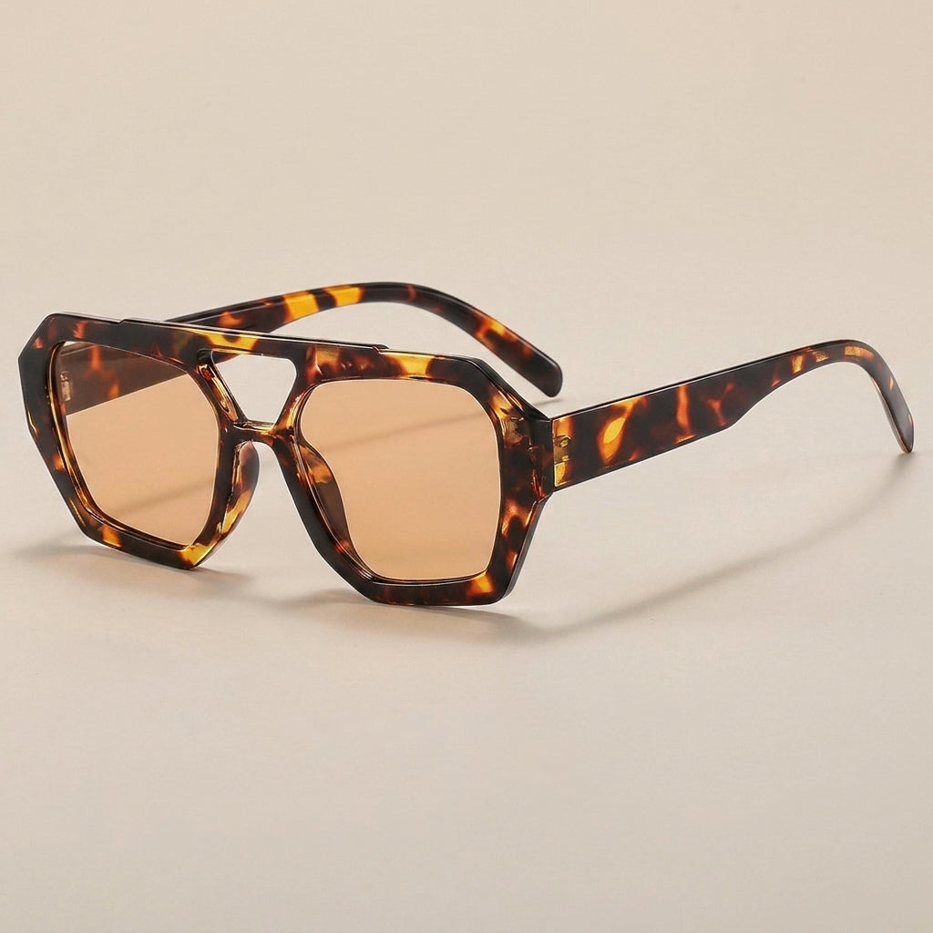 Savannah Geometric Statement Sunglasses