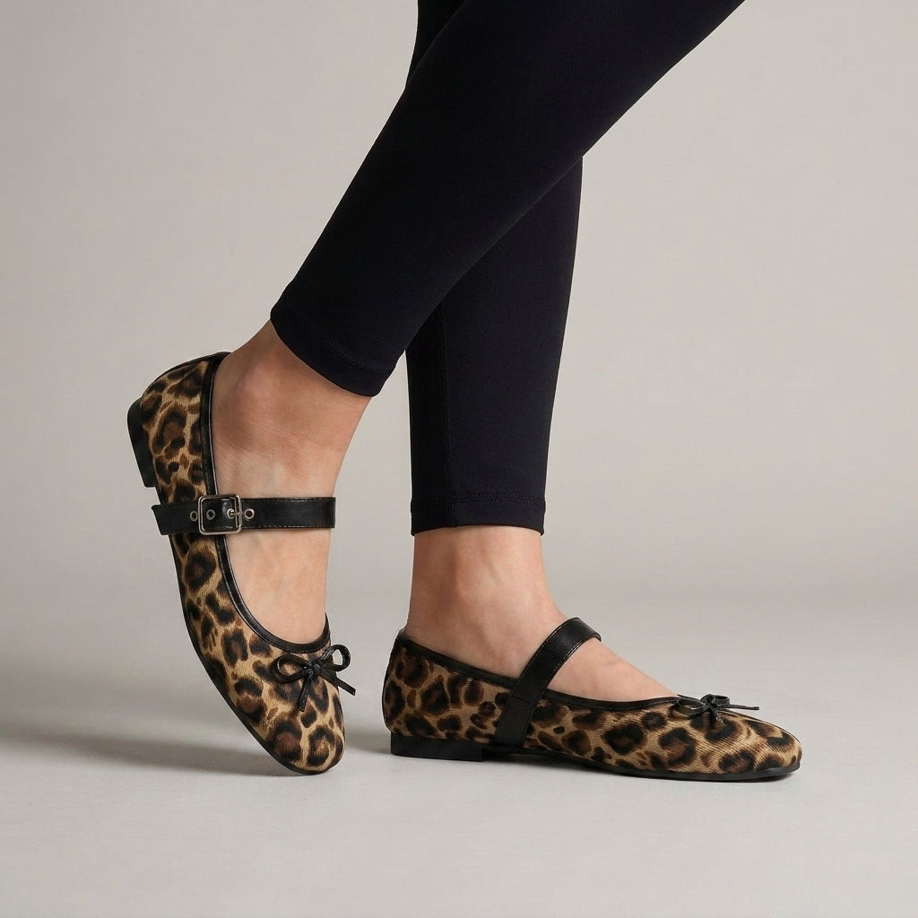 Parisian Charm Mary Jane Ballet Flats