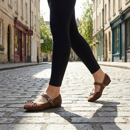 Parisian Charm Mary Jane Ballet Flats