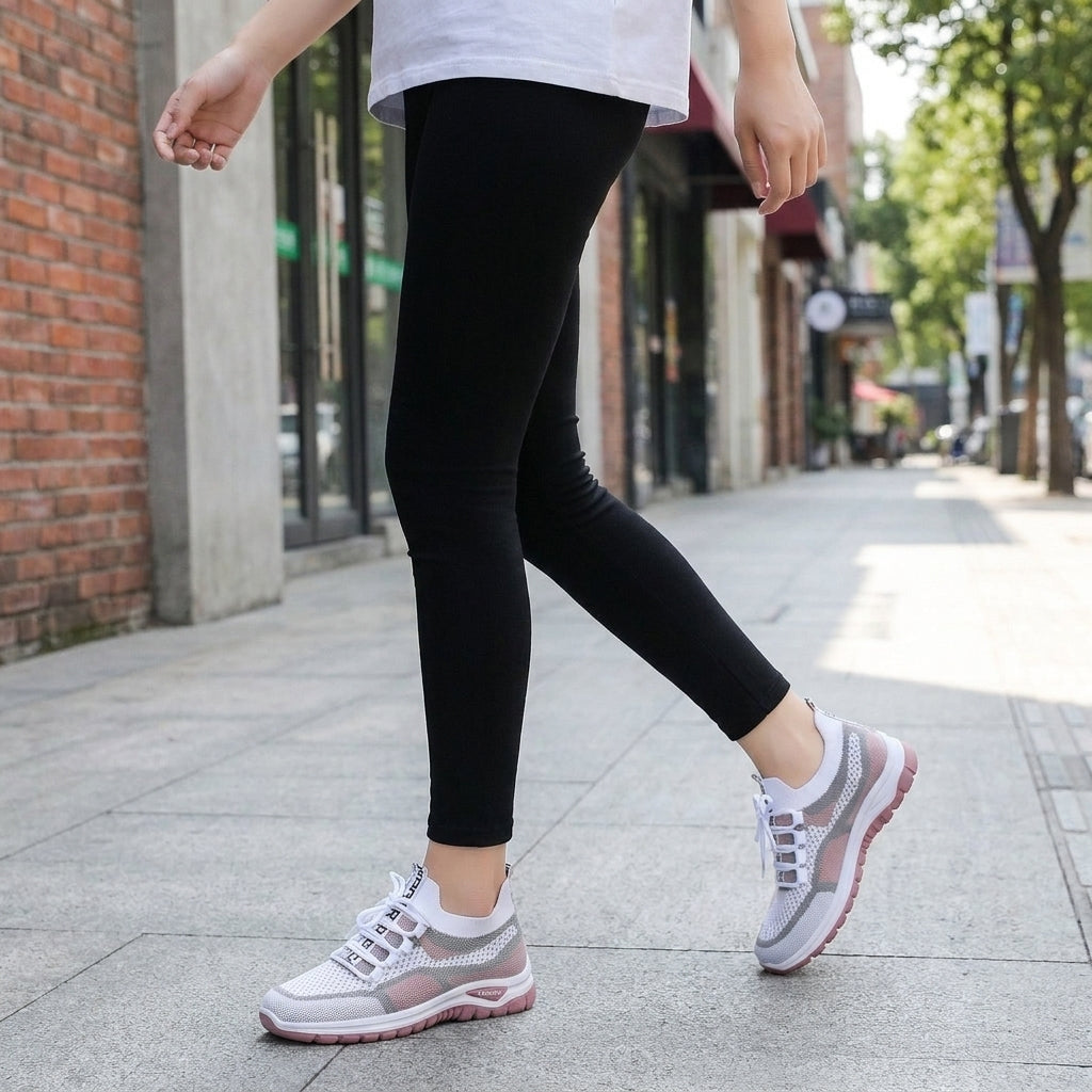 Serene Motion Lightweight Knit Walking Sneakers