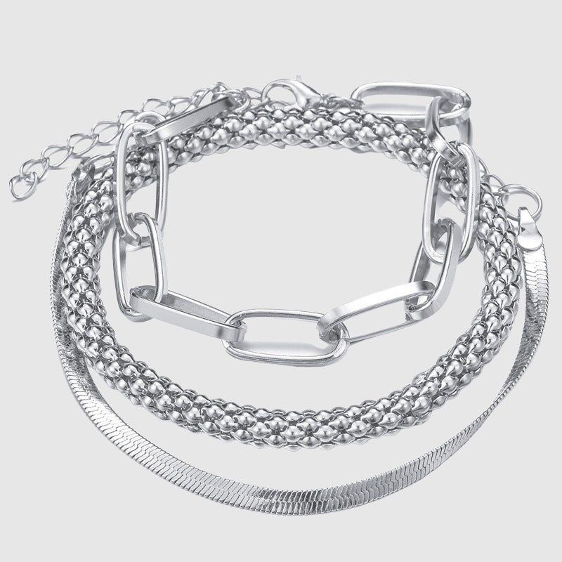 Thick Link Chain Elegant Bracelet