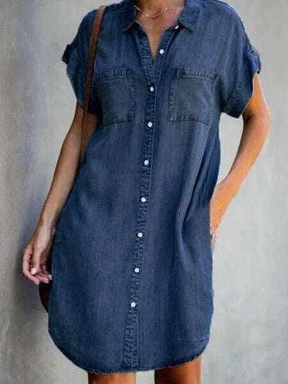 Riviera Retreat Shirt Dress