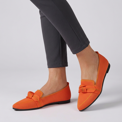 Pointed-Toe Loafers with Horsebit Detail