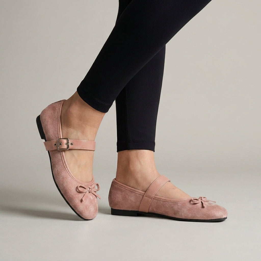 Parisian Charm Mary Jane Ballet Flats