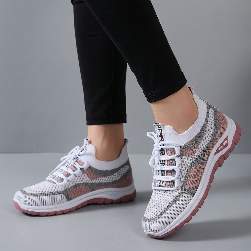 Serene Motion Lightweight Knit Walking Sneakers