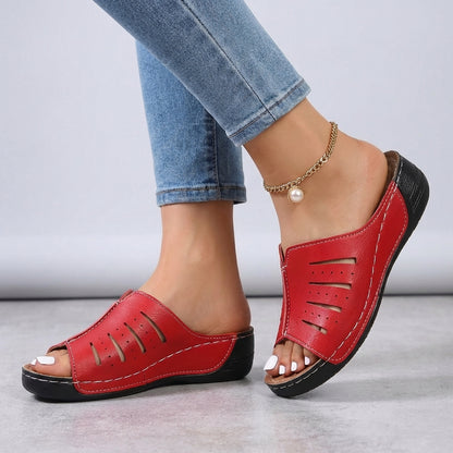 Comfort Wedge Orthopedic Slide Sandals
