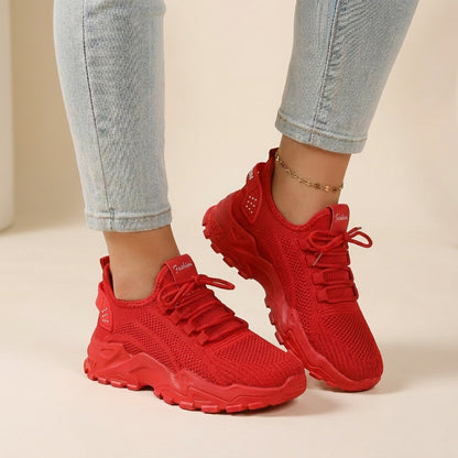 Breathable Mesh Sneakers with Lightweight Chunky Sole