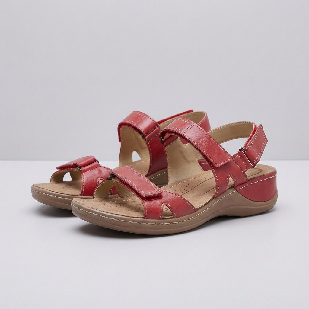 Luxury Comfort Sandals with Adjustable Straps and Cushioned Sole for Everyday Elegance