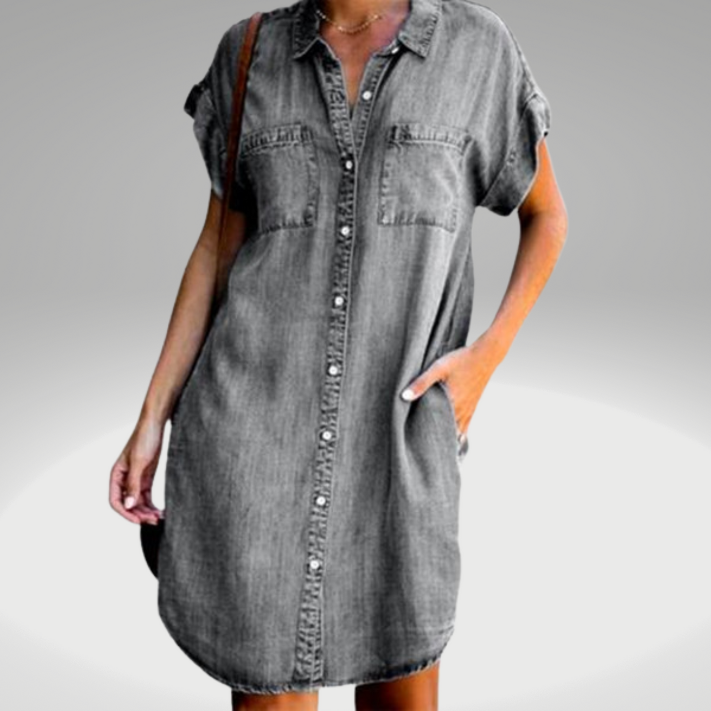 Riviera Retreat Shirt Dress