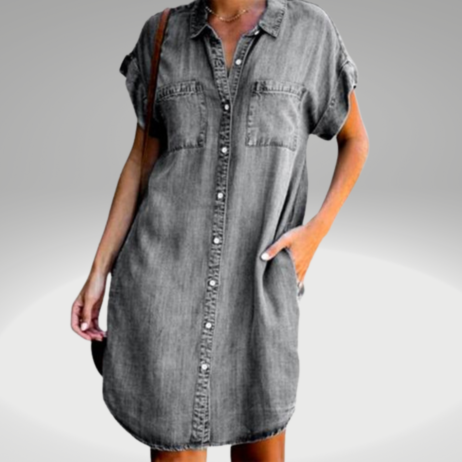 Riviera Retreat Shirt Dress