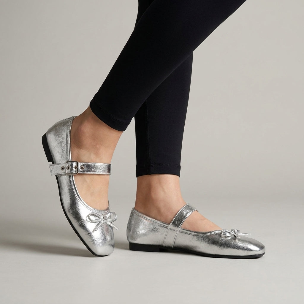 Parisian Charm Mary Jane Ballet Flats