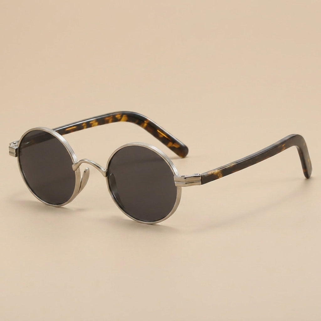 Camille Vintage Round Sunglasses