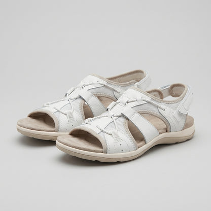 Orthopedic Sandals with Adjustable Straps and Cut-Out Design