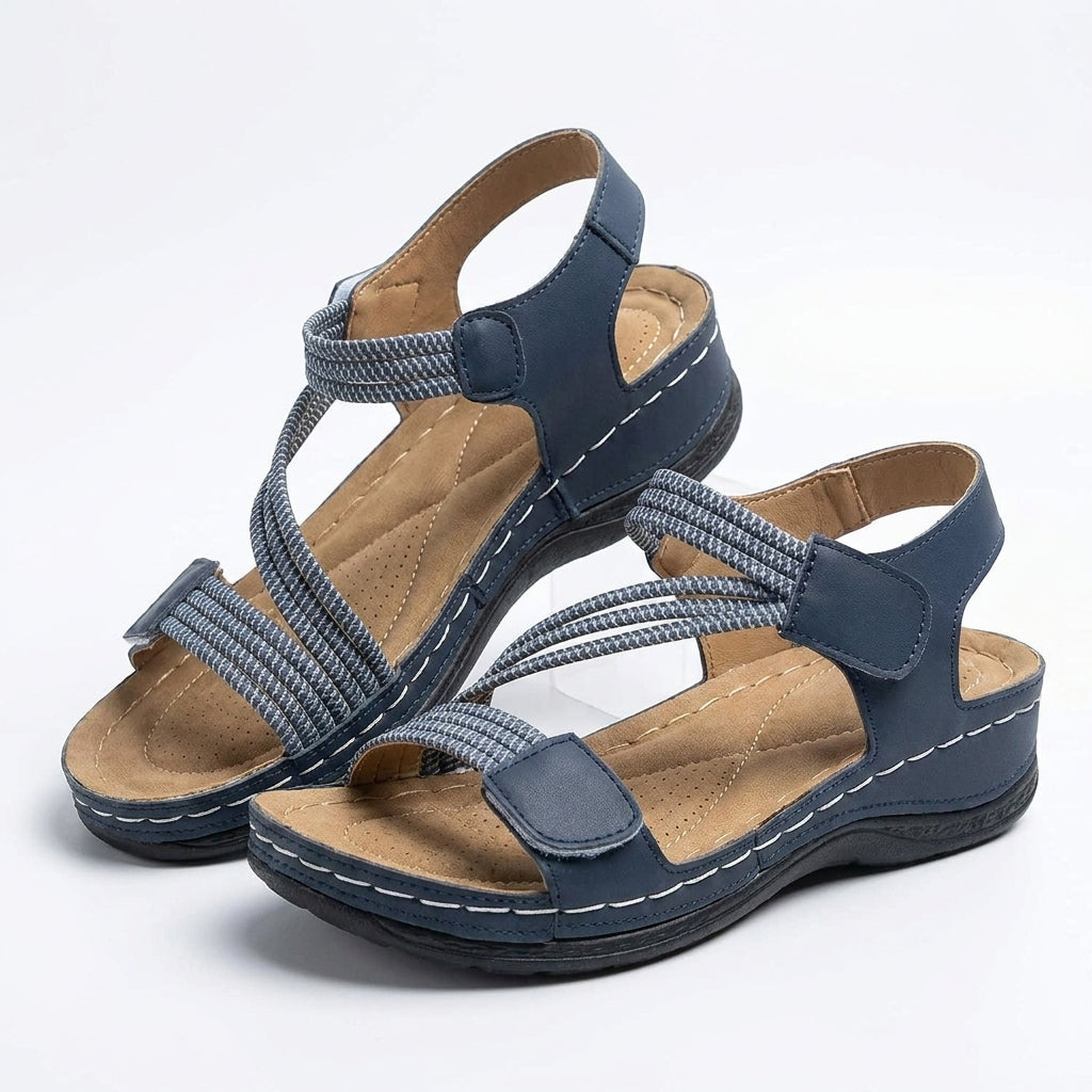 Seabreeze Orthopedic Cross-Strap Walking Sandals