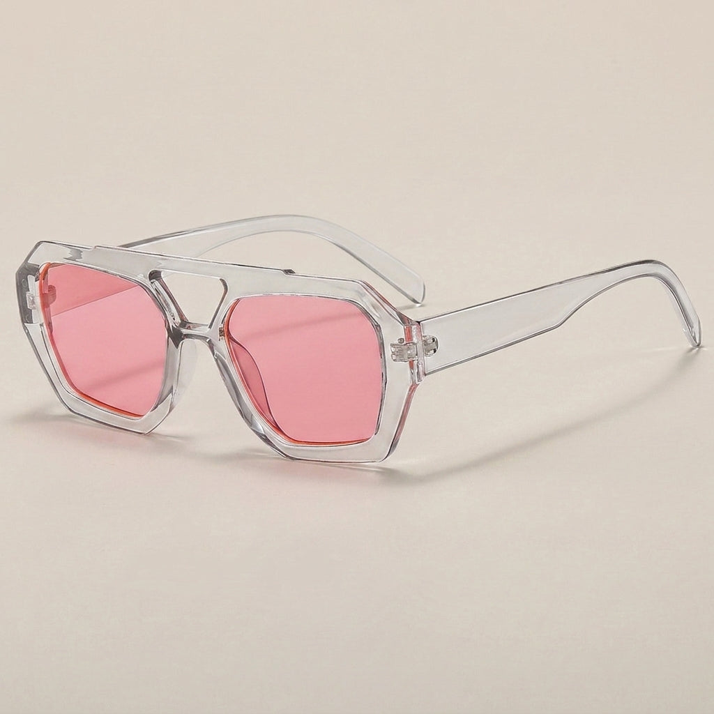 Savannah Geometric Statement Sunglasses