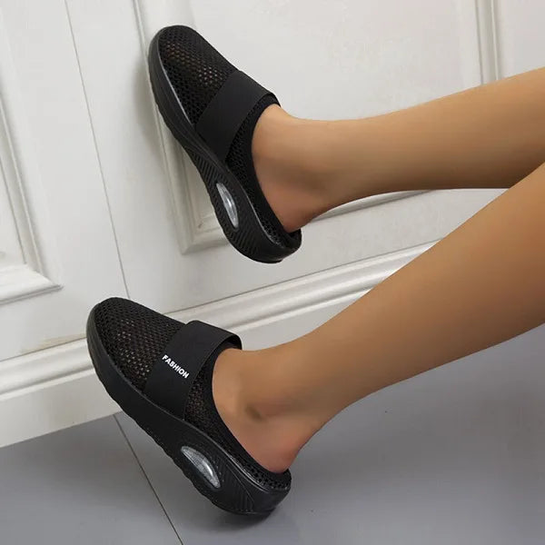 Orthopedic Breathable Mesh Slip-On Clogs