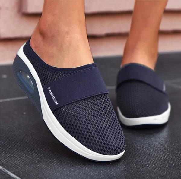 Orthopedic Breathable Mesh Slip-On Clogs