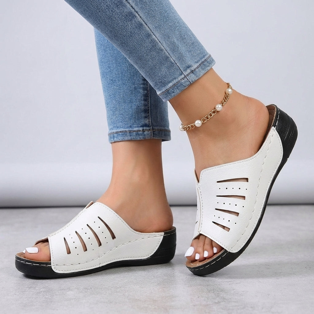 Comfort Wedge Orthopedic Slide Sandals