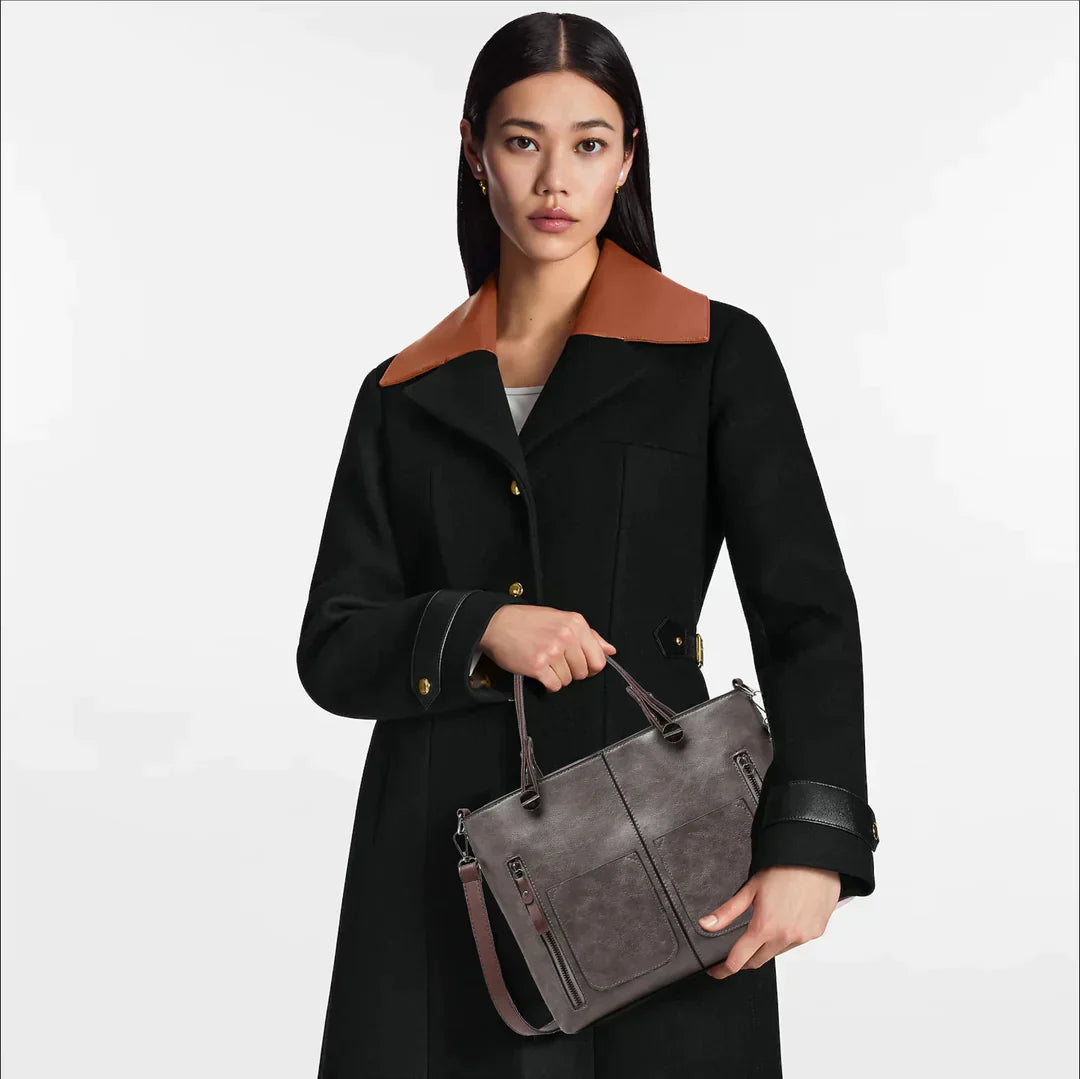 Vintage-Inspired Multifunctional Tote Shoulder Bag