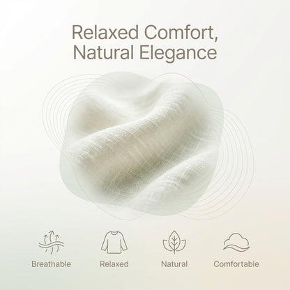 Relaxed Fit Linen-Blend Blazer for Effortless Summer Layering