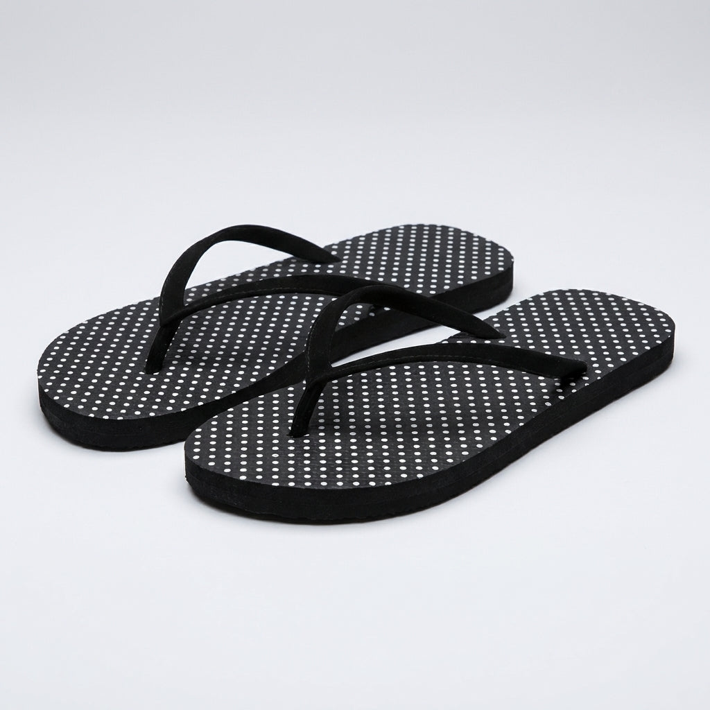 Lightweight Classic Thong Flip Flops with Slim Flat Soles