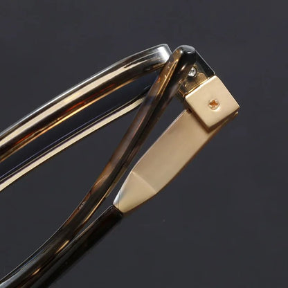 Vivienne Roe Geometric Tortoiseshell Sunglasses